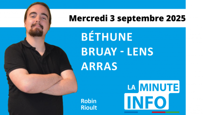 C’est parti pour la Minute de l’info !