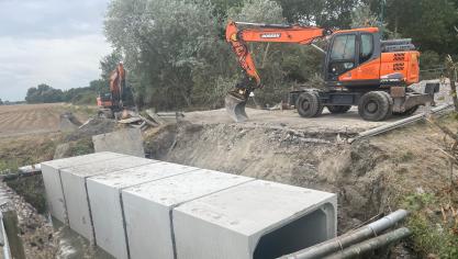 Les travaux de reconstruction du pont avenue Paul-Machy à Oye-Plage se sont achevés plus tôt que prévu