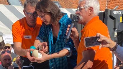 À 12h, une éclosion en direct avec Agathe Cury sous-préfète de Calais.