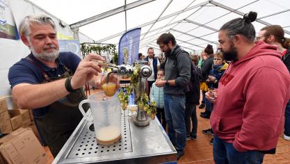 38 brasseurs seront présents sous le grand chapiteau.