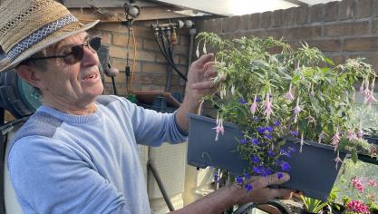 José Gheeraert cherche toujours à augmenter sa collection de vivaces.