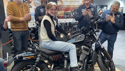 Malvina Soisson réalise un rêve qu’elle ne pensait pas concrétiser si tôt.