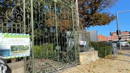 Le parc Saint-Pierre est fermé.