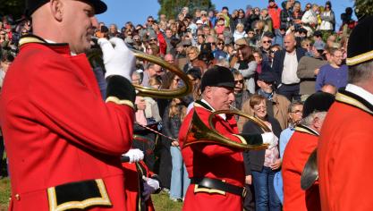 Trois groupes de trompes de chasses joueront lors de la Saint-Hubert du Mont des Cats.