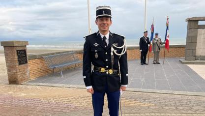 Le lieutenant est en poste à la Cob depuis le 1er août.