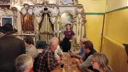 La commune espère le rachat du café des orgues d’ici fin 2026. 