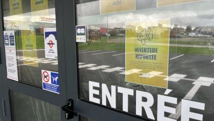 Le magasin Noz au Portel semble prêt à ouvrir, ne manque que… la date.