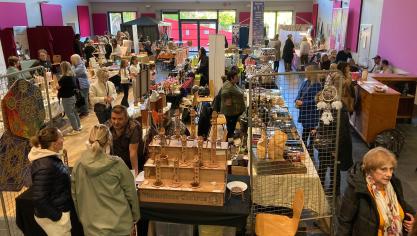 Une trentaine de stands et des conférences étaient au programme du salon.