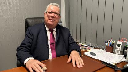 Alain Méquignon est élu maire depuis 2001 à Fauquembergues.