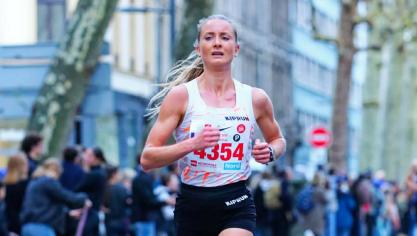 Noémie Brioul lors du 10 km de Lille ce samedi 15 novembre.