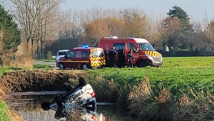 Un accident de la circulation s’est produit le long de la rue de la rivière 1777, à Ardres