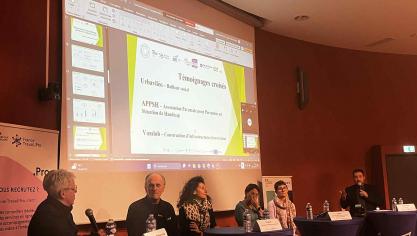 Plusieurs personnes ont pu témoigner de leur parcours.