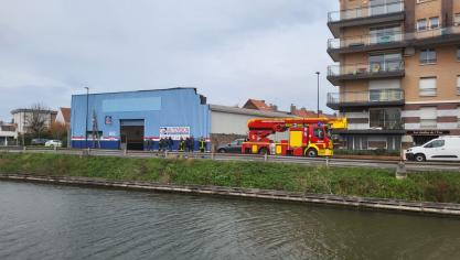 À Calais, le quai de l’Yser est fermé jusqu’à nouvel ordre.