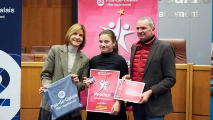 Louise a été repérée pour son engagement et présentée à Arras, par Caroline Matrat et Ludovic Locquet, tous deux conseillers départementaux.