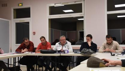 Le bureau du comice agricole.