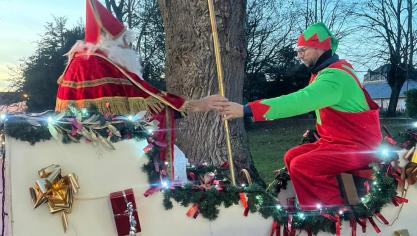 Saint-Nicolas distribuera des friandises aux enfants ce samedi 6 décembre.