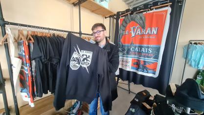 Stéphane Ribeiro, directeur marketing & communication de Calais XXL, est aussi designer et auteur de ces blasons, entre autres.