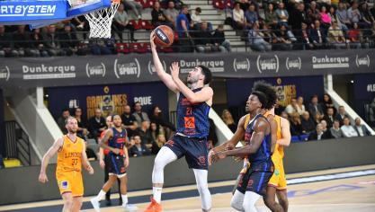 Les Gravelinois s’inclinent à domicile face à Limoges.