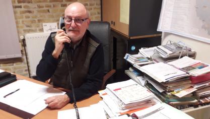 Même si la fonction est plus que prenante, Guy Pruvost est candidat à sa réélection à Brouckerque