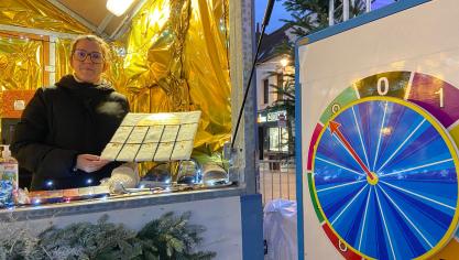 Chaque jour, un commerçant différent anime ce chalet avec sa nouveauté : le casino des commerçants !