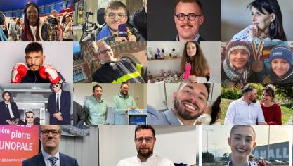 Les 15 candidats pour le concours de cette année.