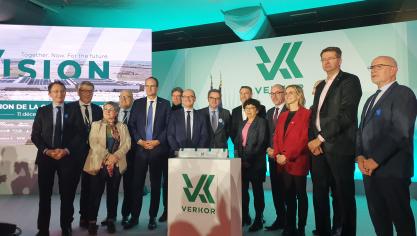 L’inauguration de Verkor a eu lieu le 11 décembre en présence de membres du Gouvernement, d’élus et de partenaires stratégiques