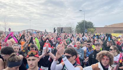 Ils étaient plus de 1 500 au départ du semi-marathon.