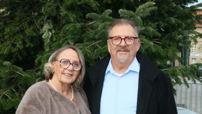 Jean-Michel Vereertbrugghen et Marinette Foley ont fêté leurs noces d’or à Gravelines.