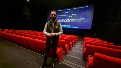 Yoann Olivier, directeur du Pathé Cité Europe.