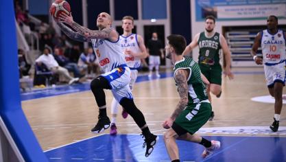 Avec 21 points marqués, Yoann Duboc est l’homme du match côté Calais Basket.