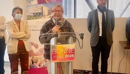 Natacha Bouchart, maire de Calais et présidente du conseil de surveillance est revenue sur son engagement pour obtenir la salle de coronarographie.
