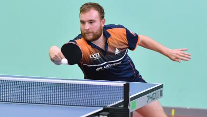 Le pongiste de l’OTT Calais 2, Baptiste Prince.