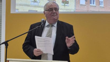 Gérard Grondel a présenté ses voeux à la population vendredi 9 janvier.