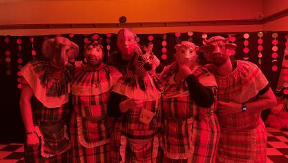 Un jury du bal de la princesse très animal !