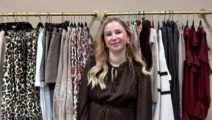 Louise a ouvert sa boutique à Gravelines le 17 janvier, un an après le lancement de sa boutique en ligne.
