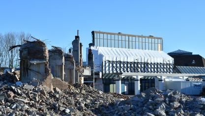 Située à proximité immédiate de la centrale nucléaire de Gravelines, la parcelle de Sportica faisait l’objet d’un risque de non-reconstruction.