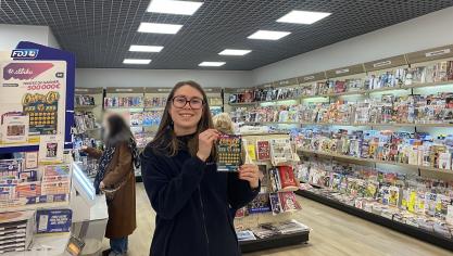 En fin de semaine dernière, la presse de Leclerc Bailleul a rencontré une gagnante à 500 000 euros au jeu Le Chiffre d’or.
