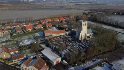 À Saint-Georges-sur-l’Aa, le maire espère débloquer une friche agricole.