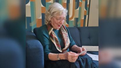 Catherine Bué participe à « S’écrire au-delà des murs » depuis plus de vingt ans.