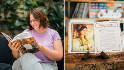 Calie Brillaud est directrice de production pour l’émission d’histoire « Nota Bene » et fondatrice des éditions Callisto, créées en 2022.