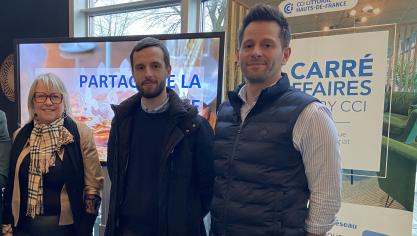 Patricia Lefebvre, Pierre Wantrobat et Damien Klein viennent de rejoindre le Carré des Affaires.