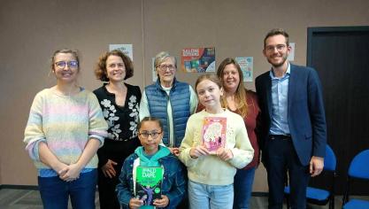 Charles-Gabriel et Eléanor porteront fièrement les couleurs de l’école Archimède lors de la finale départementale,
