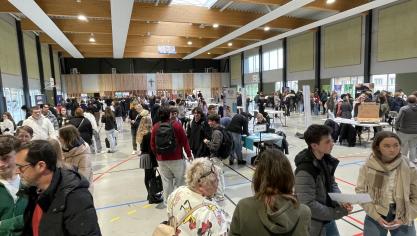 Entre les lycéens et les élèves post-bac, ils sont environ 500 élèves au lycée Sainte-Marie de Bailleul.