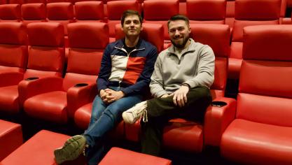 Nicolas Fabas, le réalisateur et Julien Carpentier, coordinateur du projet.