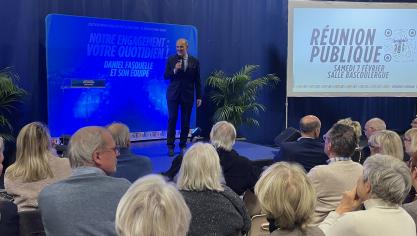 Le maire sortant a, deux heures durant, expliqué quelques mesures phares qu’il prendra s’il est réélu