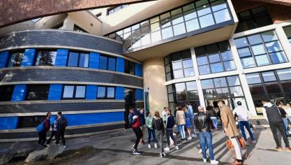 Eric Vernier a été le directeur de l’école de commerce de Dunkerque, située sur le site Lamartine, durant quatre ans. Photo archives » Jean-Louis Burnod