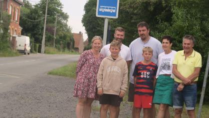 L’été dernier, un groupe de riverains du lotissement Belle Vue alertait sur la dangerosité de la route départementale 161.