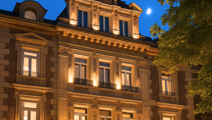 La façade de l’immeuble rue Aristide-Briand sera rénovée.