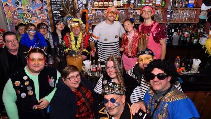 Pour l’occasion, le Jude’s bar avait tout organisé pour que ses clients passent un moment festif.