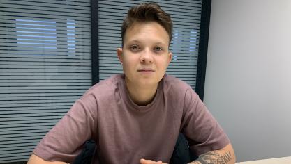 Partie d’Ukraine, Sacha savoure sa nouvelle vie dans le Calaisis.